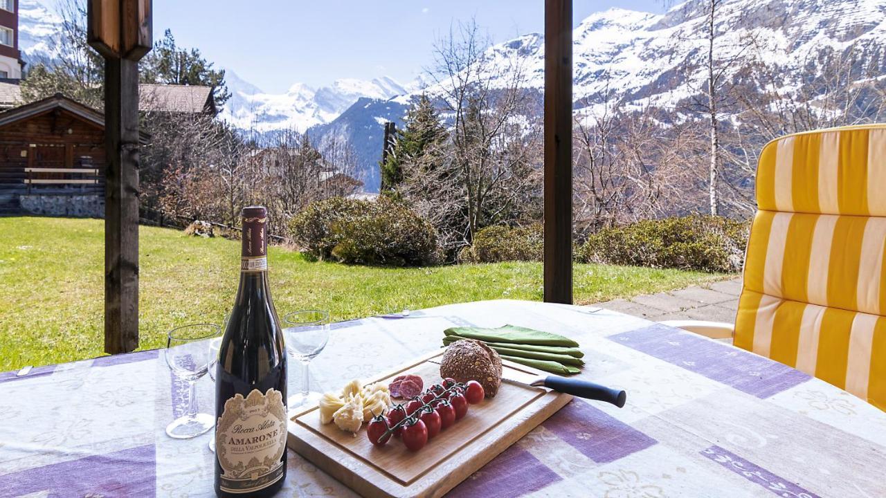 Chalet Steingaertli 1 Wengen Esterno foto
